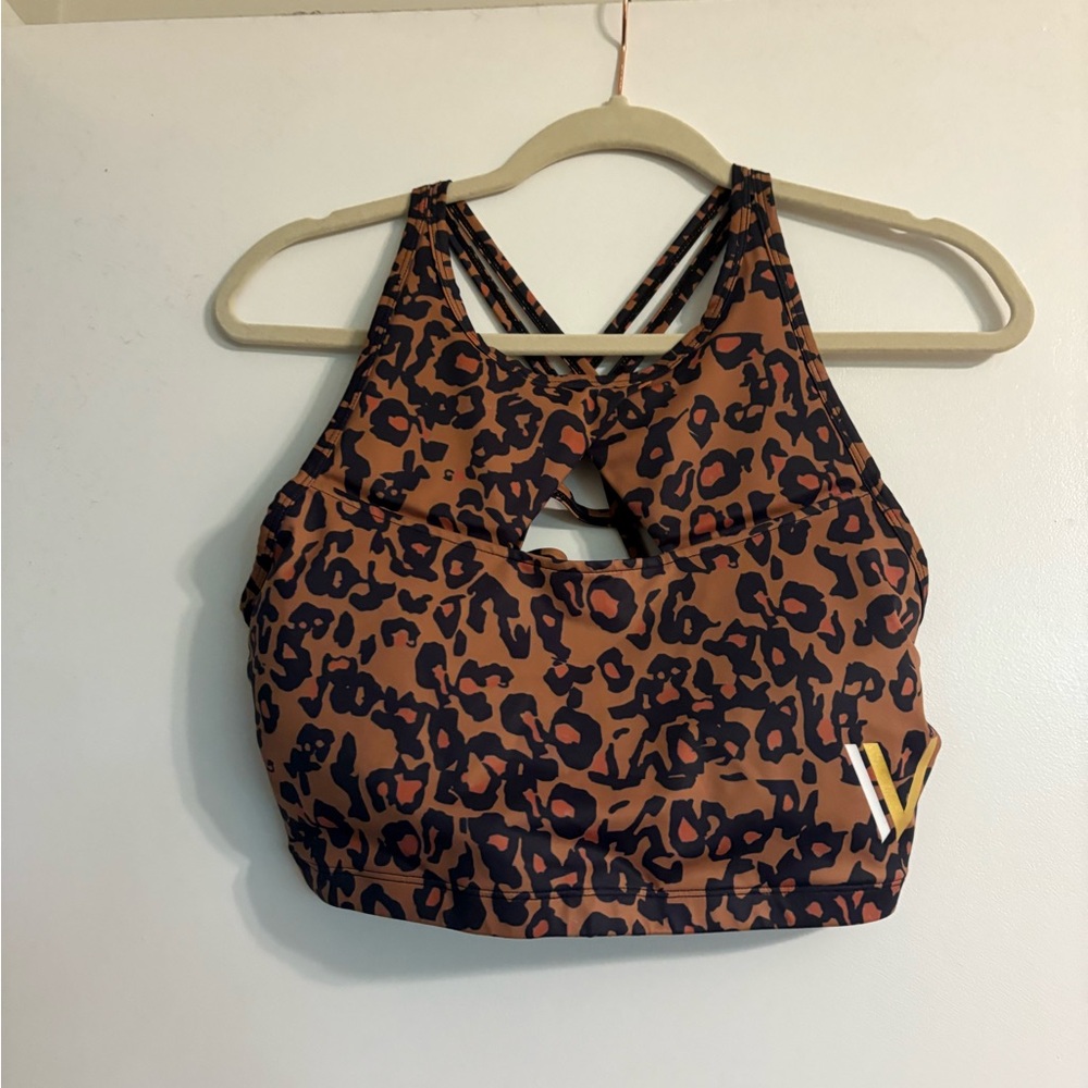 The Chestee Brown and Black Leopard Print Top